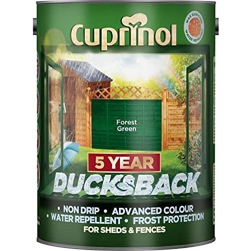 Cuprinol 5 Year Ducksback - Forest Green 5L