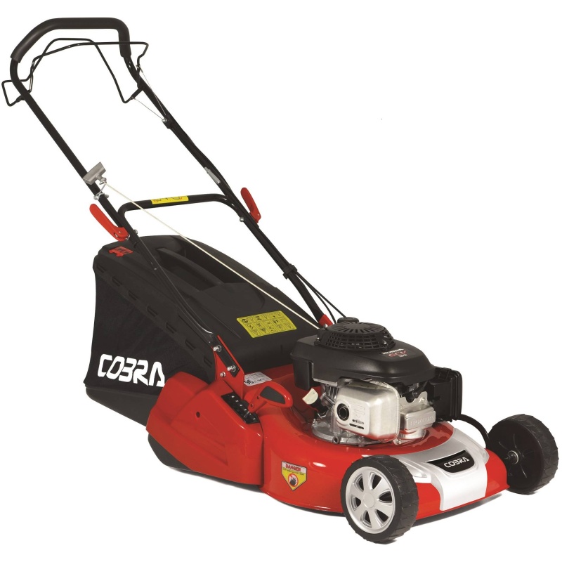 Cobra RM46SPH 46cm Self Propelled Rear Roller Petrol Rotary Lawnmower