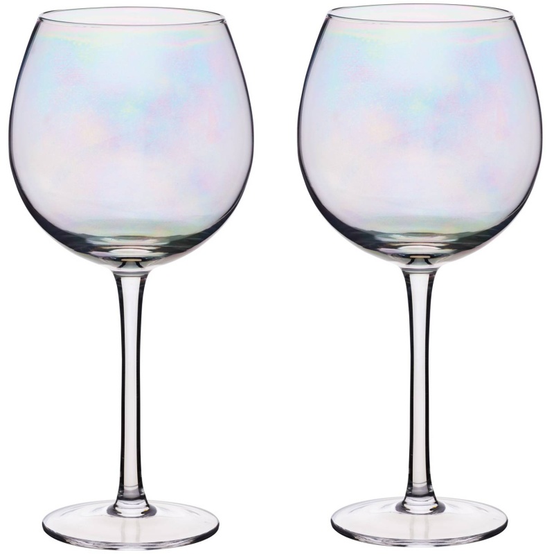 Barcraft Girls Lustre Gin Glasses Set Of 2 500Ml