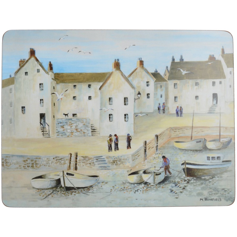 Creative Tops Cornish Harbour Placemats Set of 6