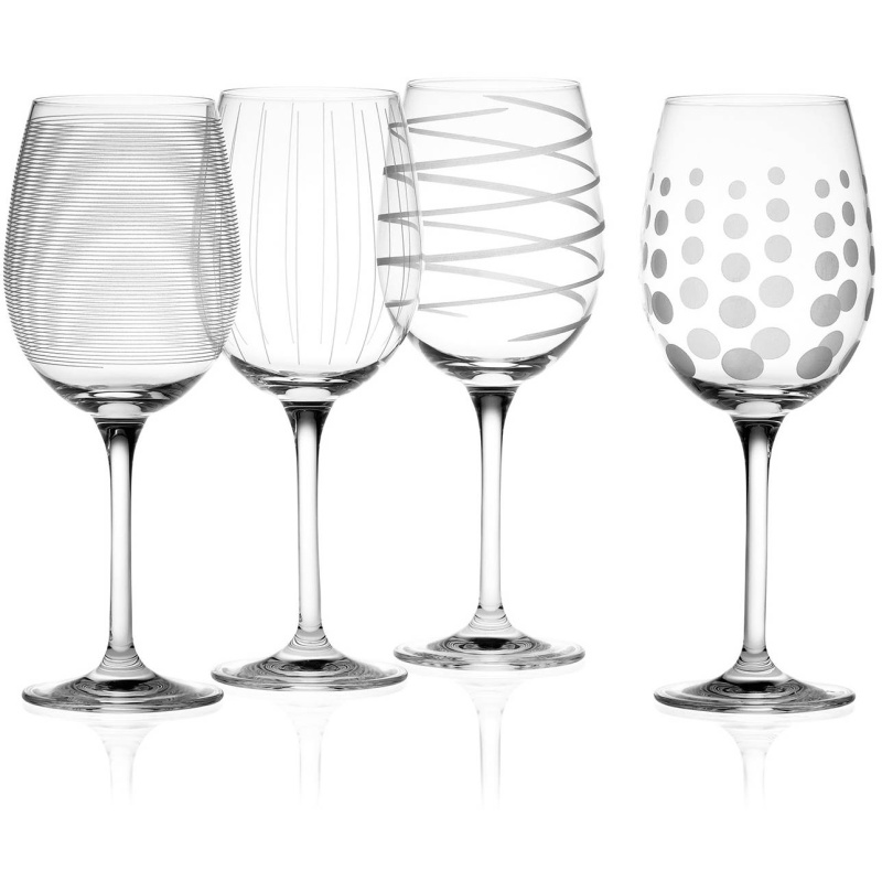 Creative Tops White Mikasa Cheers Wine Glass Set Of 4 450Ml