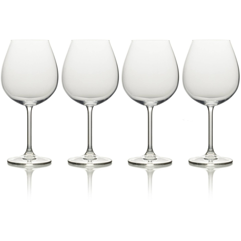 Creative Tops Mikasa Julie Bordeaux Glass Set of 4 610ml