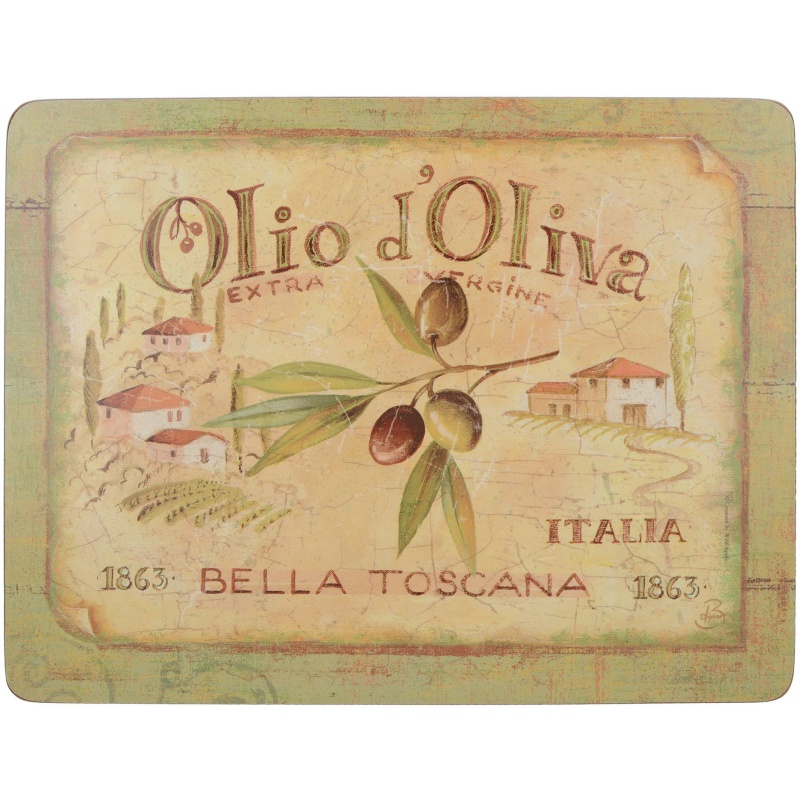 Creative Tops Olio d'Oliva Placemats Set of 6