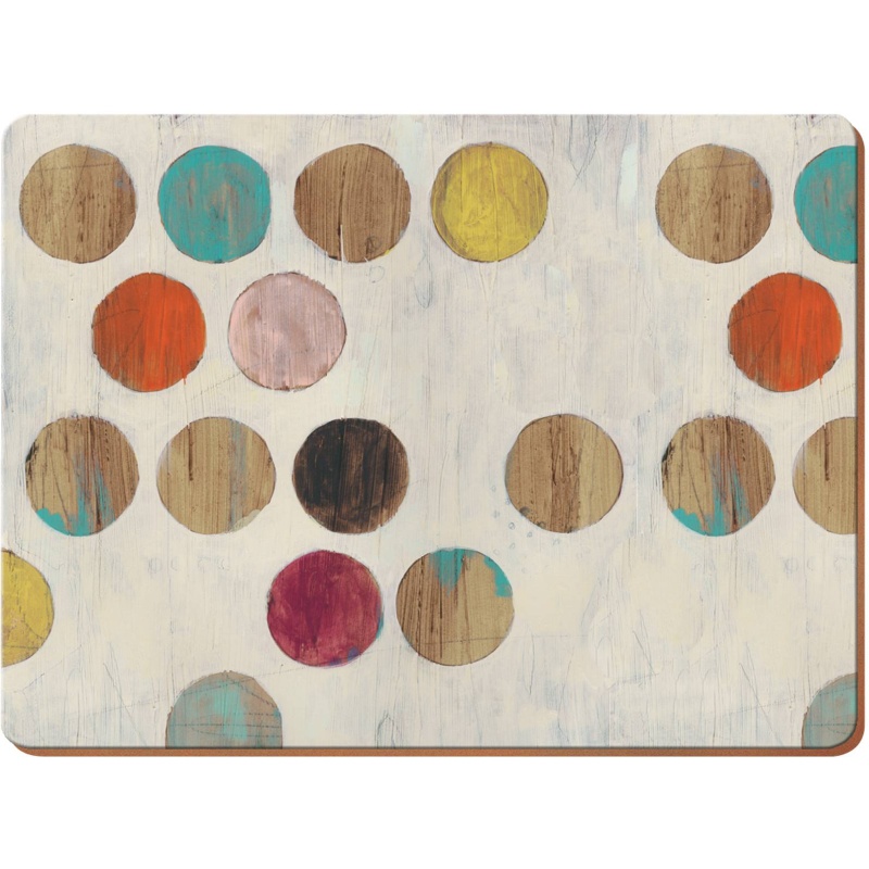 Creative Tops Retro Spots Placemats Set of 6