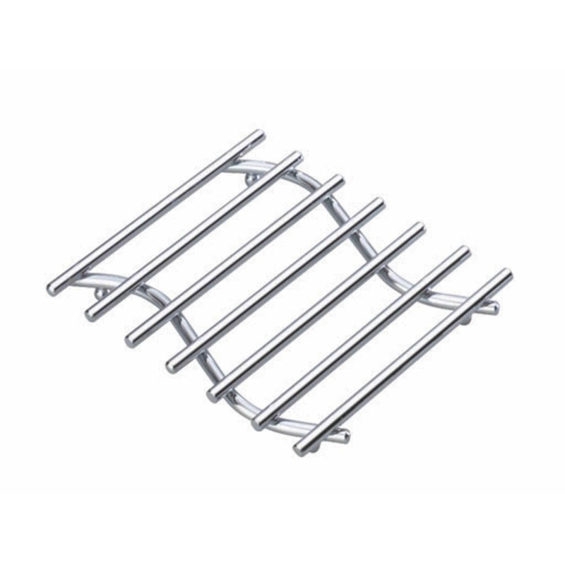 Kitchencraft Deluxe Heavy Duty Chrome Plated Trivet - 45X30cm