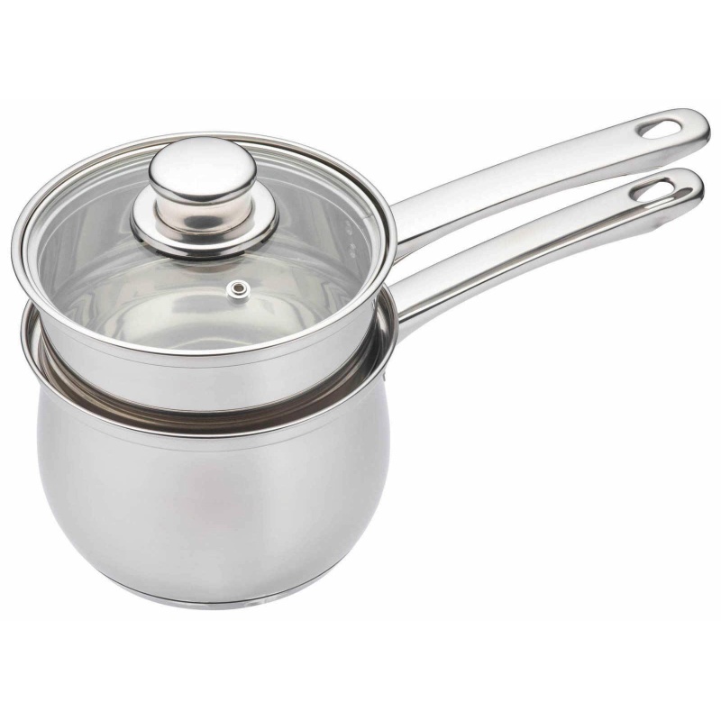 KitchenCraft Stainless Steel Porringer 16cm