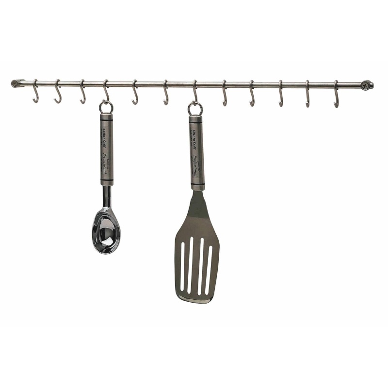 KitchenCraft Stainless Steel Utensil Rack 52cm