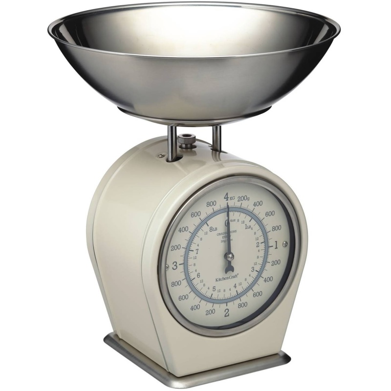 Living Nostalgia Mechanical Scale 4kg Cream