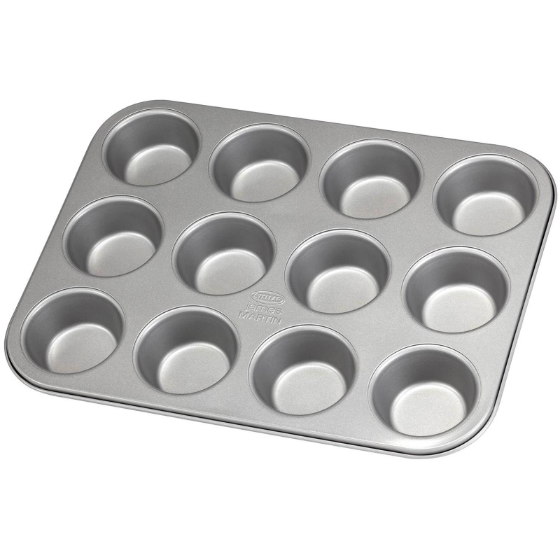 Stellar James Martin 12 Cup Muffin Tin