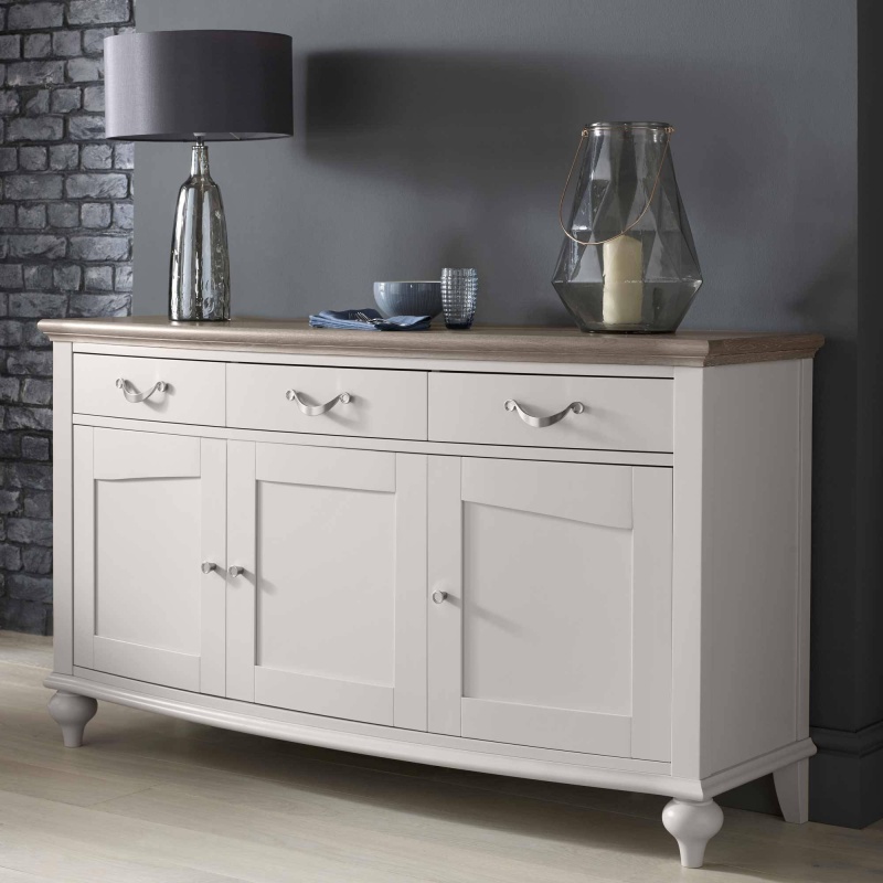 Montreal Grey Wide Sideboard