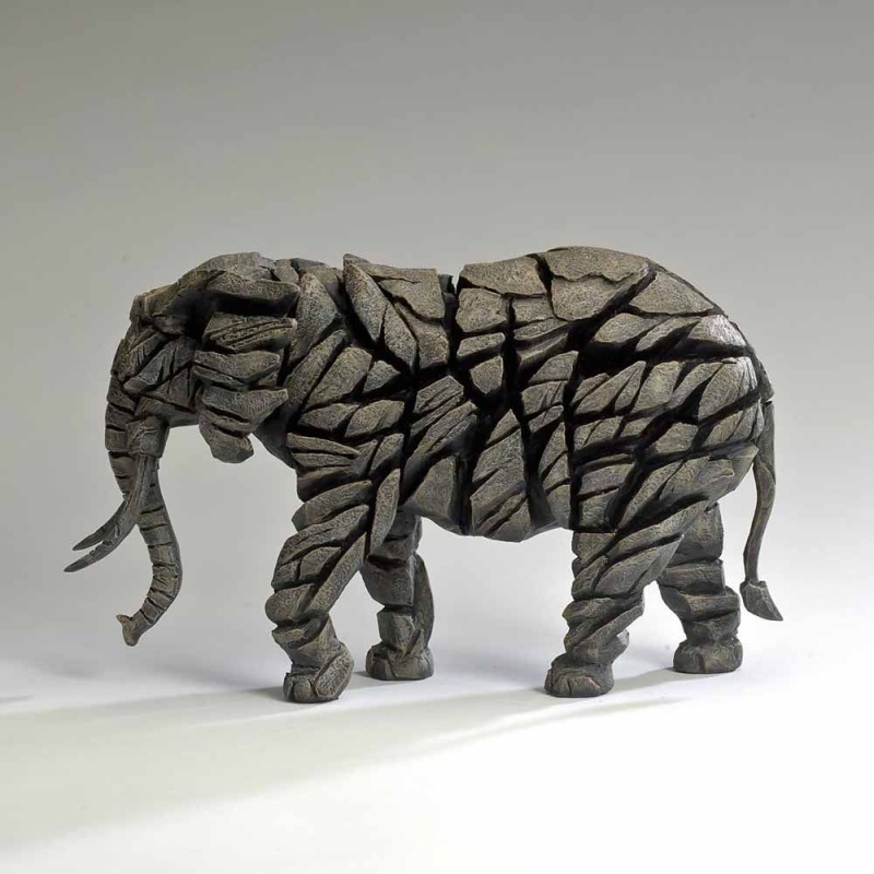 Edge Sculptures Edge Mocha Elephant Sculpture