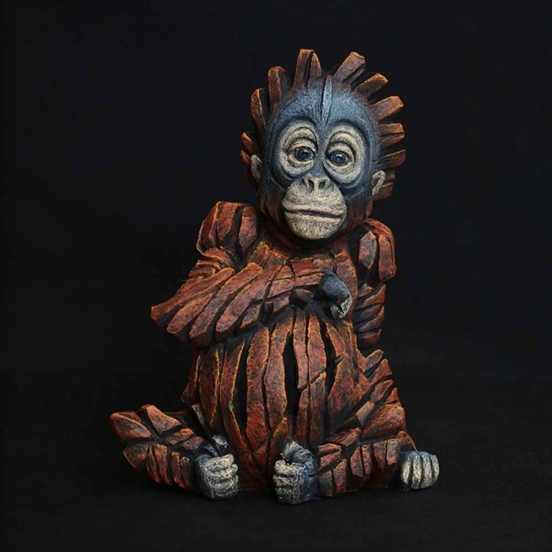 Edge Sculptures Edge Baby Orangutan Sculpture