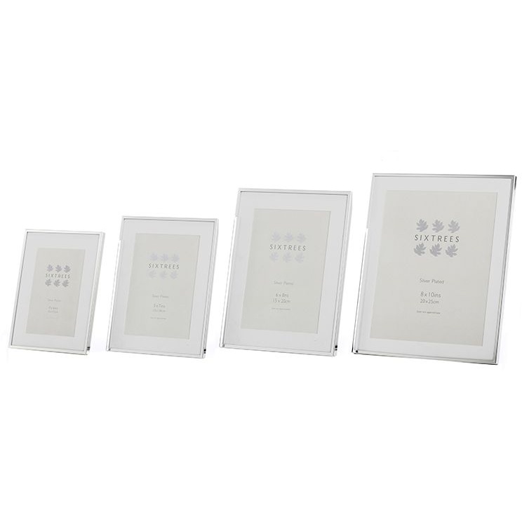 Sixtrees Silver Park Lane Photo Frames