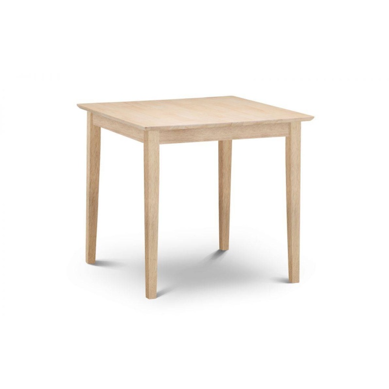 Julian Bowen Rufford Extending Dining Table - Closed