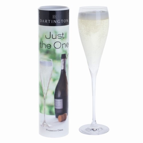 just the one prosecco glass