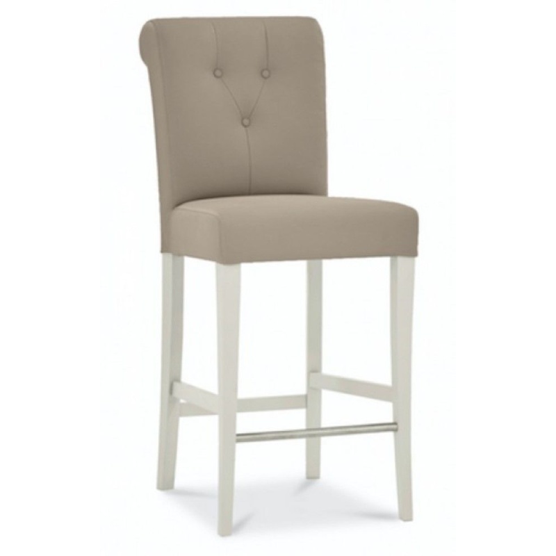 Soft grey bar stool