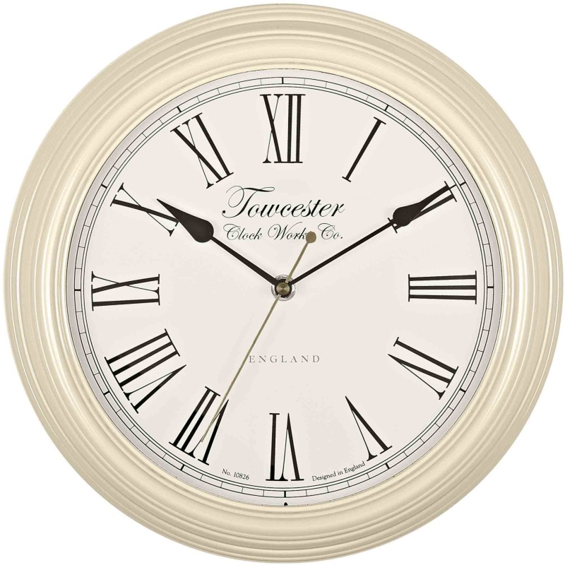 Redbourn Cream Wall Clock