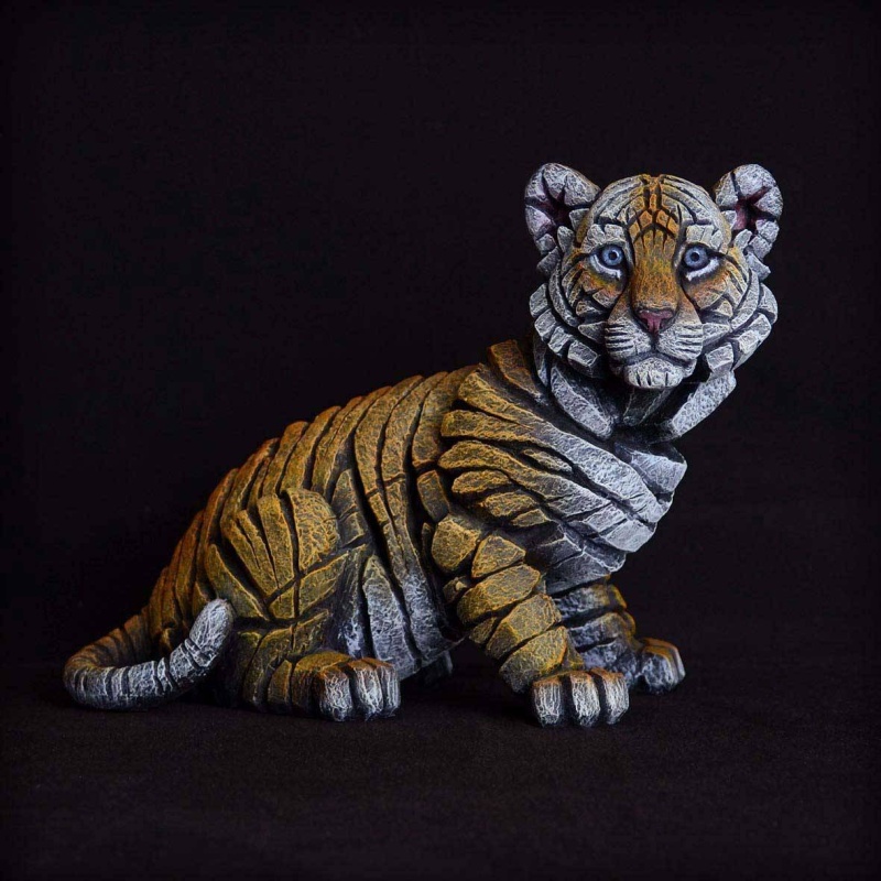Edge Sculptures Light Edge Baby Tiger Sculpture