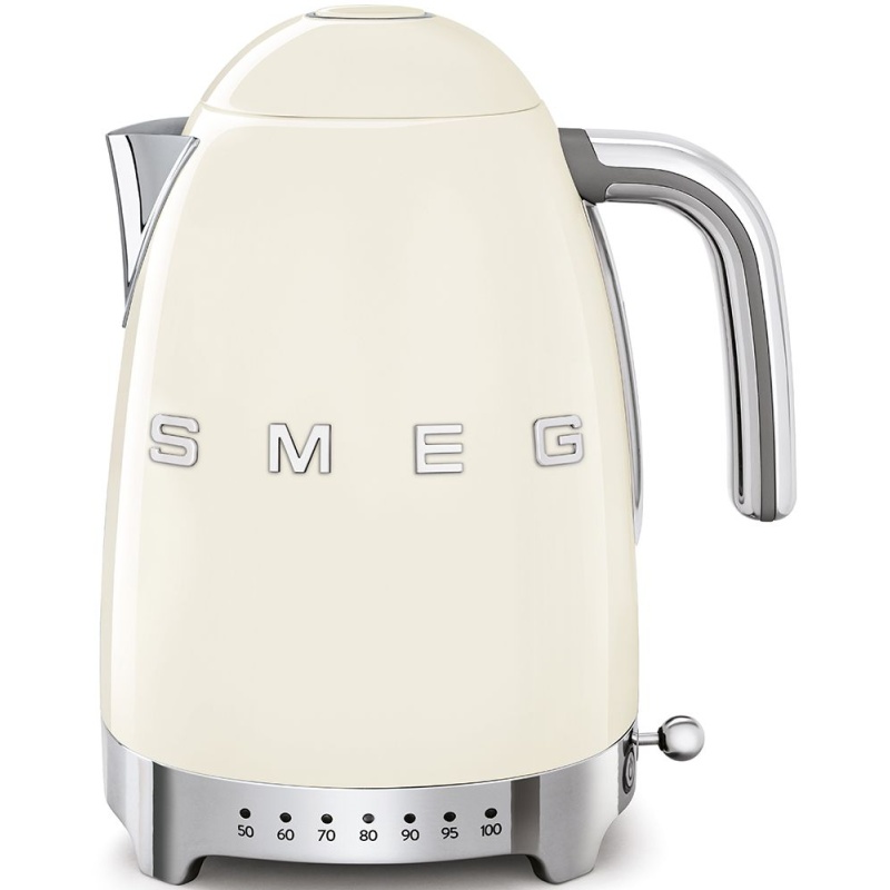 smeg klf04cruk variable temperature kettle cream