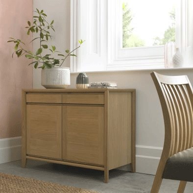 Bentley Designs Brampton Oak Narrow Sideboard