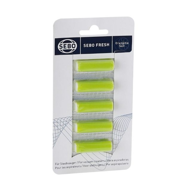 Sebo Green 0496C Fresh Air Freshener - Pack With 5 Fresheners
