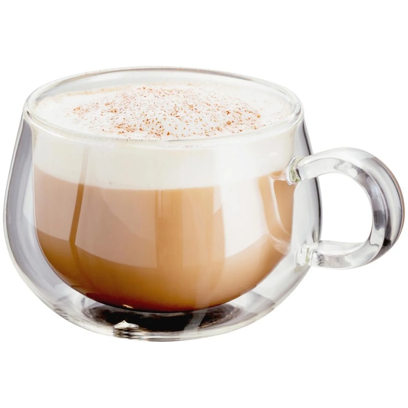 Judge Double Walled Cappuccino Glass 225ml Set Of 2