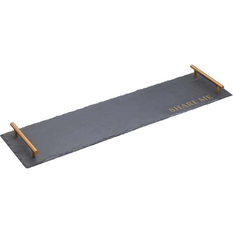 Artesa Rectangular Slate Platter 60x15cm