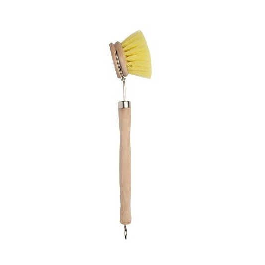 24.5cm FSC Beech Wooden Dish Brush | Brown | By T&G