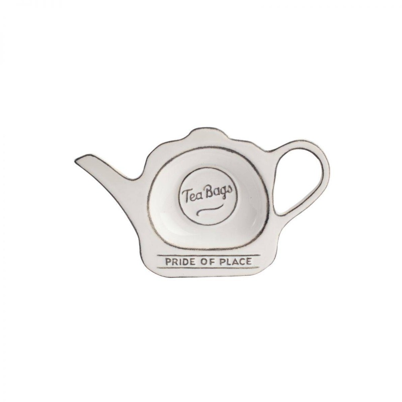 Pride of Place Teabag Tidy White