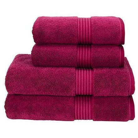 Christy Supreme Raspberry Bathroom Towels