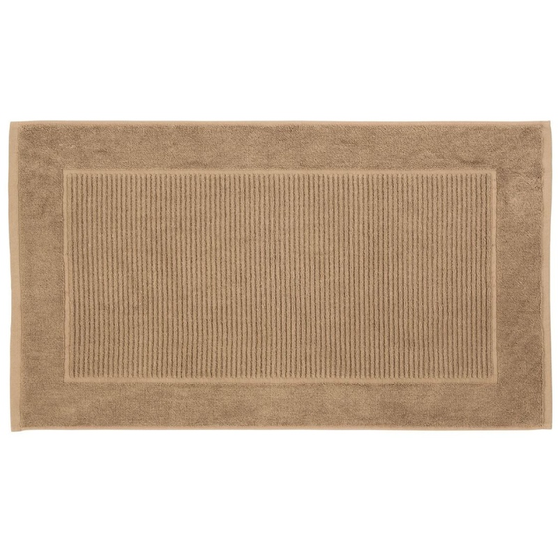 Christy Supreme Terry Towelling Bath Mat 50 x 90cm - Stone