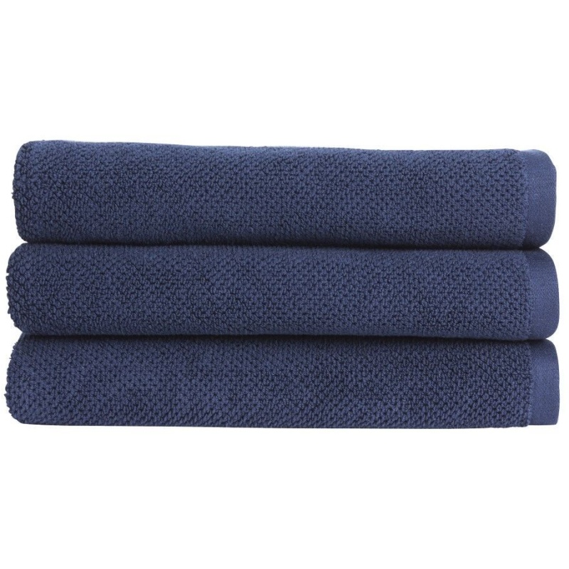 Christy Brixton Midnight Textured Bathroom Towels