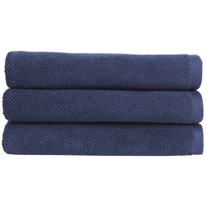 Christy Brixton Textured Towel - Midnight - Sheet