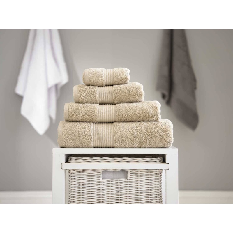 Deyongs Bliss Bathroom Towel - Biscuit - Face