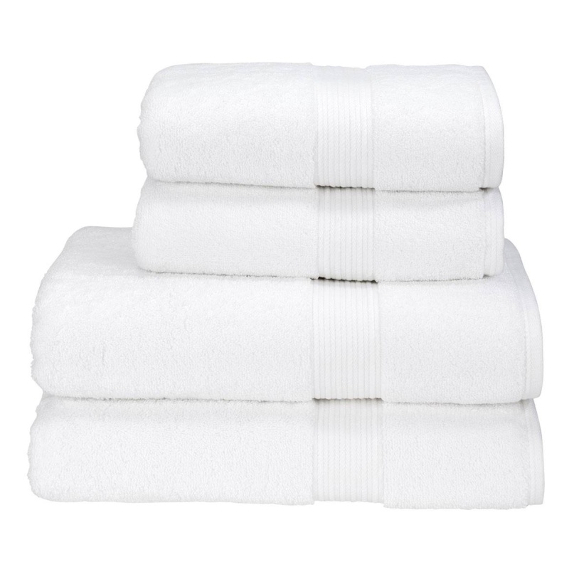 Christy Supreme White Bath Towels