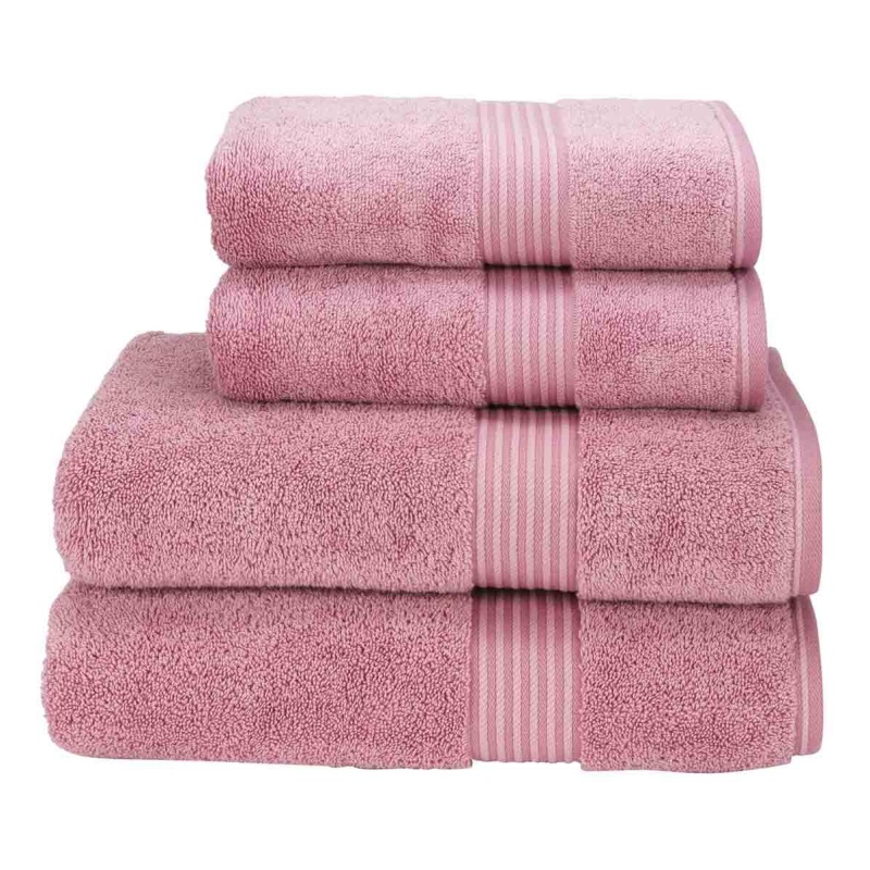 Christy Pink Supreme Bathroom Towel - Blush - Hand
