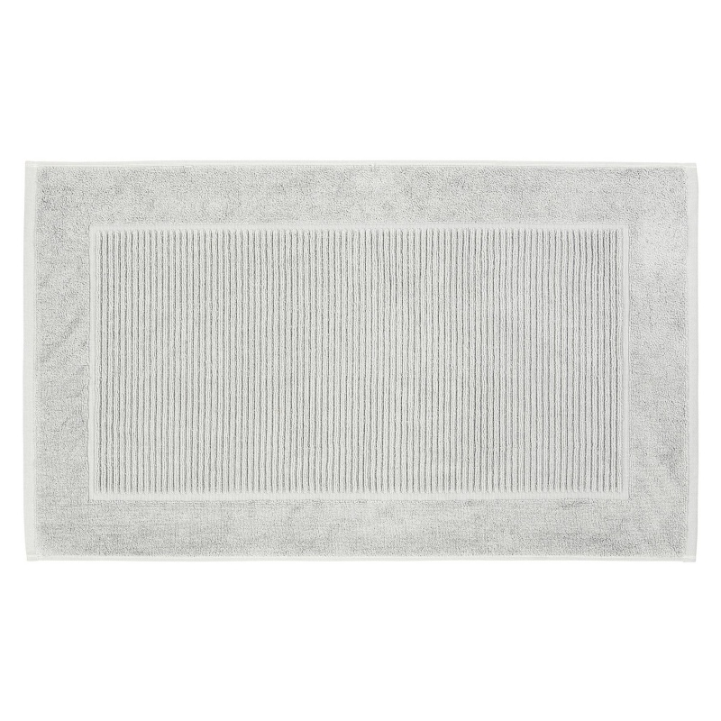 Christy Supreme Terry Towelling Bath Mat Silver