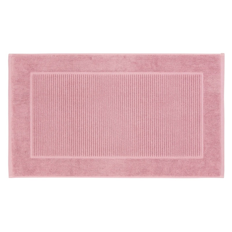 Christy Supreme Terry Towelling Bath Mat Blush