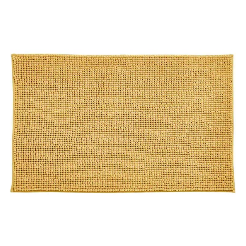 Catherine Lansfield Ochre Bobble Bath Mat