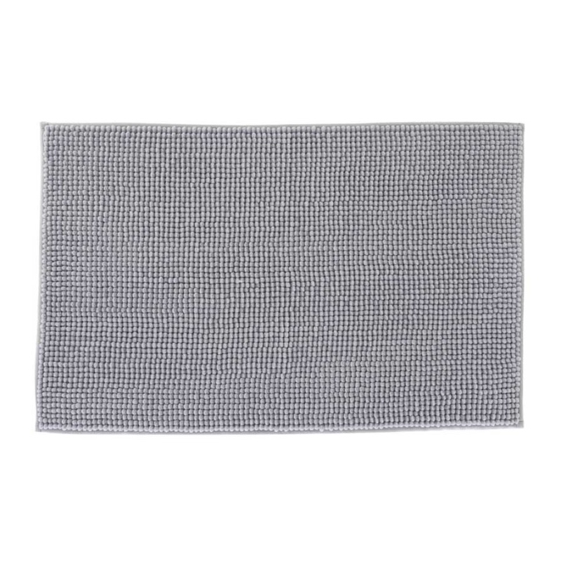 Catherine Lansfield Silver Bobble Bath Mat