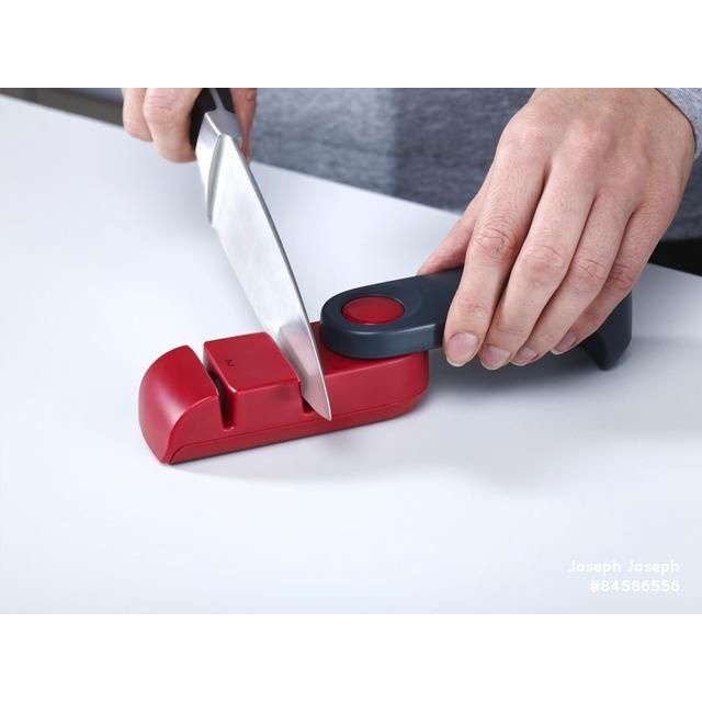 Joseph Joseph Grey/Red Rota Folding Knife Sharpener