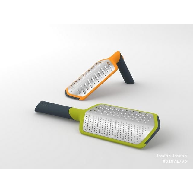 Joseph Joseph Green/Orange Twist Grater - Coarse And Fine
