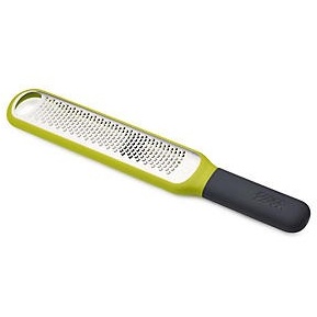 Joseph Joseph Handi-Zest Zester With Integrated Blade Wiper - Green