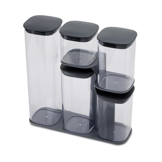 Joseph Joseph 81071 Podium 5 Piece Storage Jar Set