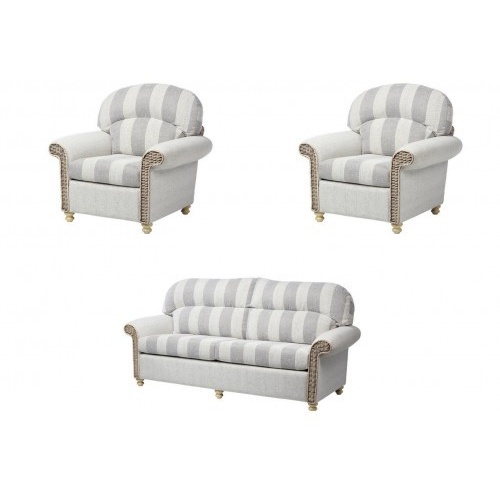 Desser Stamford 3 Seater Suite (Traditional Back)