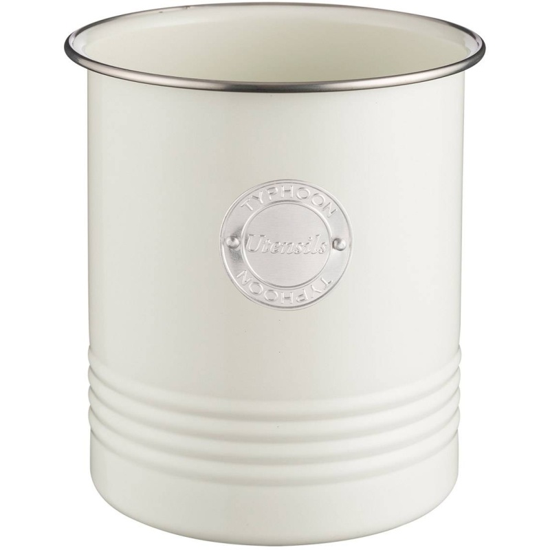Typhoon Living Utensil Pot in Cream