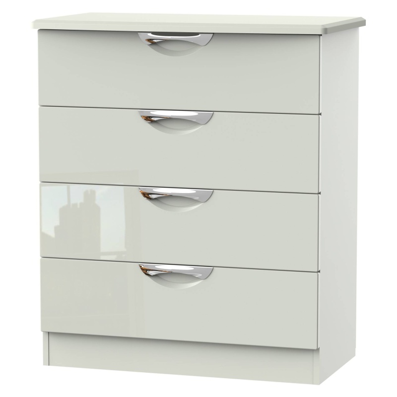 Cambourne Cam011 4 Drawer Chest with Kashmir Gloss Fronts and Kashmir Surround