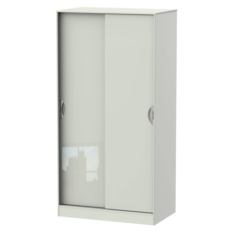 Cambourne Cam110 Sliding Door Wardrobe with Kashmir Gloss Fronts and Kashmir Surround