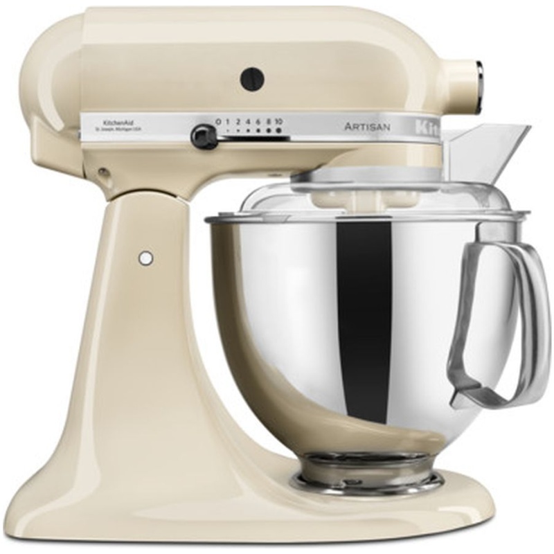 Kitchenaid Almond Cream 4.8L Artisan Tilt-Head Stand Mixer, - Image 13