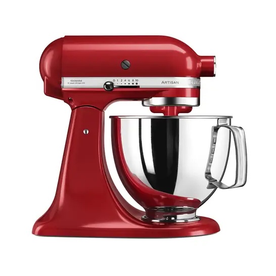 KitchenAid 5KSM175BER Artisan Stand Mixer 4.8L - Empire Red